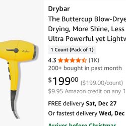 Hair Dryer -Drybar The Buttercup Blow-Dryer 