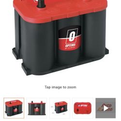 Optima Red Top Battery 