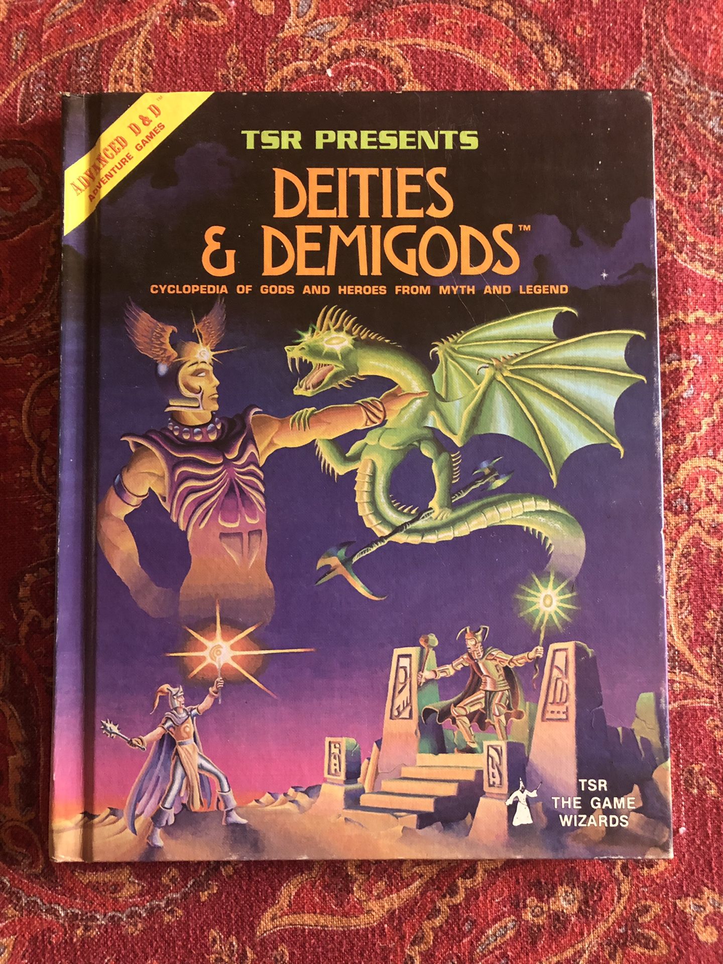 RARE AD&D Deities & Demigods 1st Edition 2nd Print