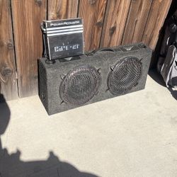Speakers And Amplifier 