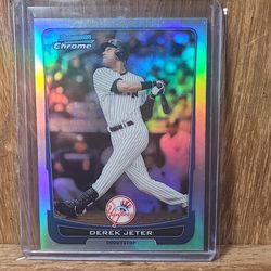 2012 Bowman Chrome Derek Jeter Refractor