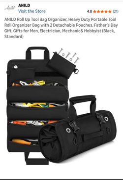 ANILD Roll up tool bag Organizer