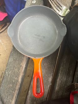 Two La Creuset vintage 70s pans