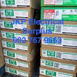 Electrical outdoor sub panel Siemens Square D