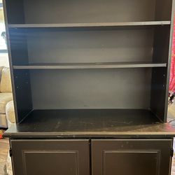 Hutch Cabinet and Wine Rack 