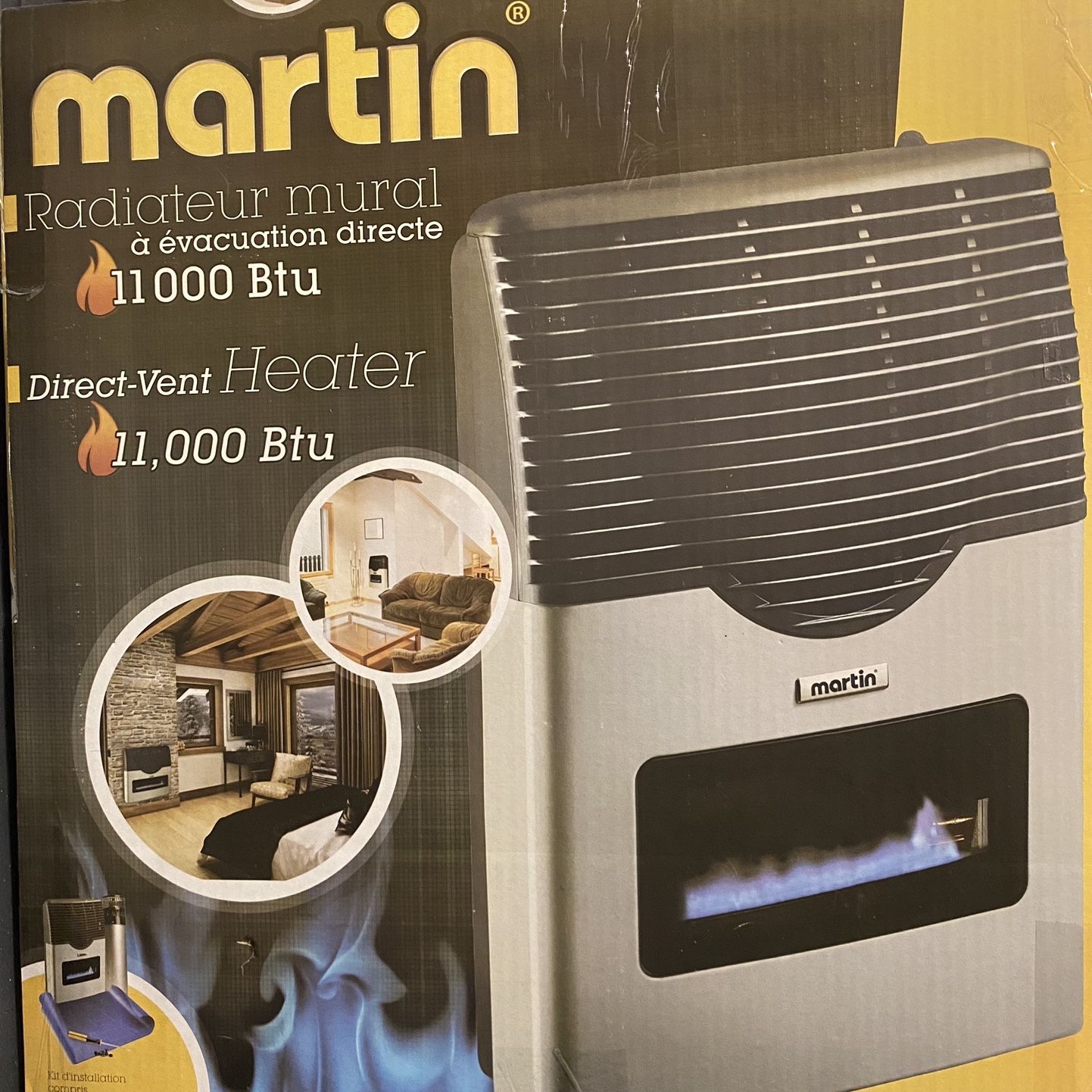 Martin Natural Gas Direct Vent Heater for Sale in Phoenix, AZ - OfferUp