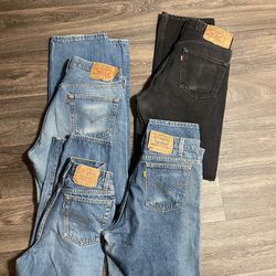 Vintage Levi’s Jeans Bundle Big Lot Levi Levis