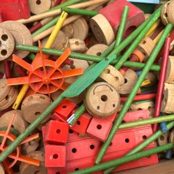 Wooden Toys, Tinker Toys