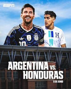 ARGENTINA VS HONDURAS