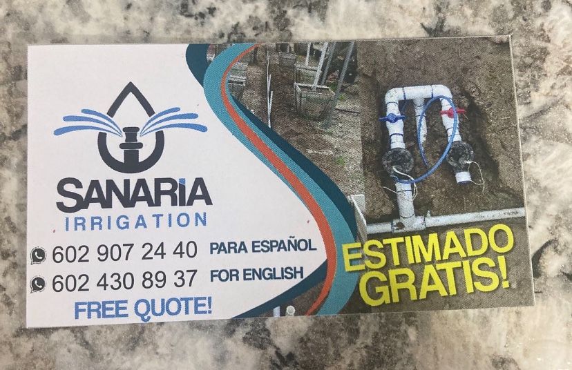 Irrigation/landscape