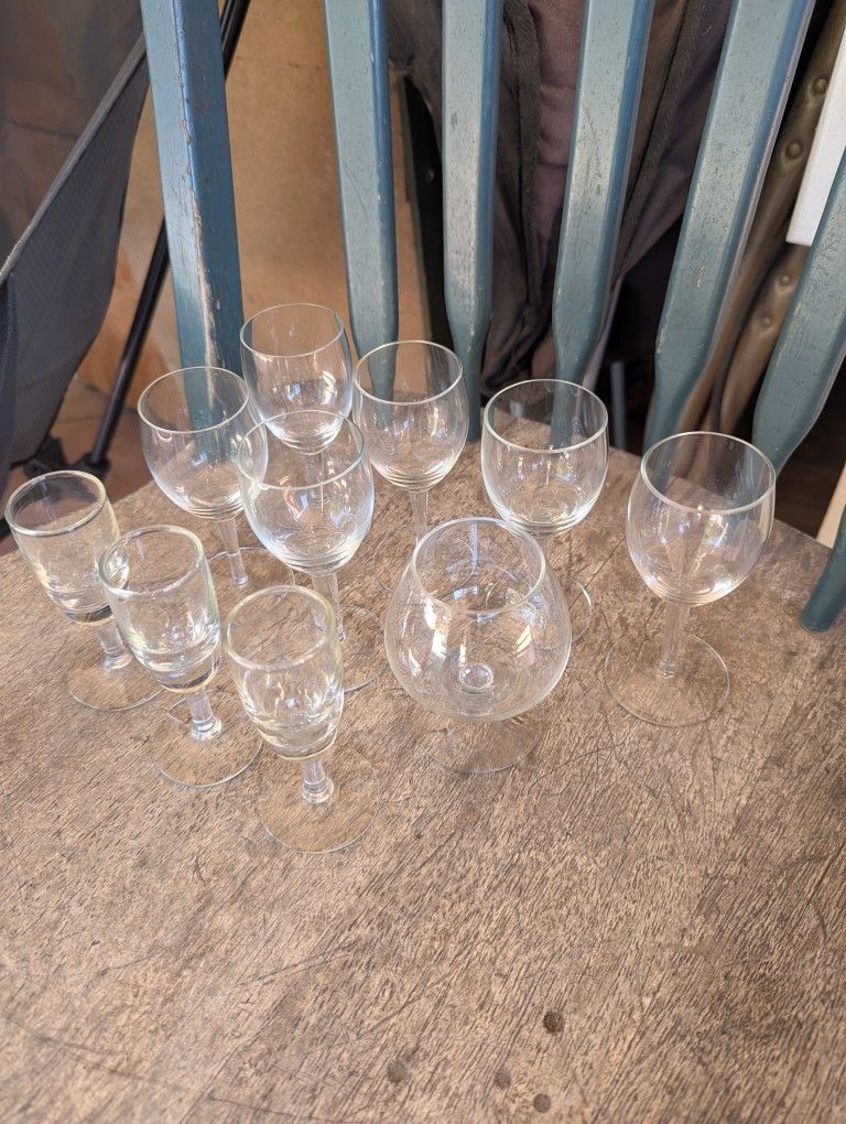 Crystal Sherry Glasses