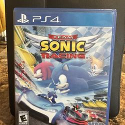 TEAM SONIC RACING ( X BOX  ONE) BRAND NEW NEVER BEEN OPENED