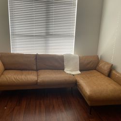 Vegan Leather Couch