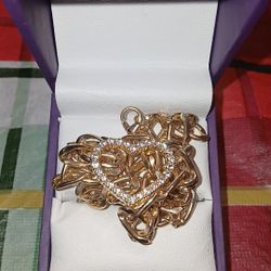 Nice Necklace Not Real Gold Gold Plated 