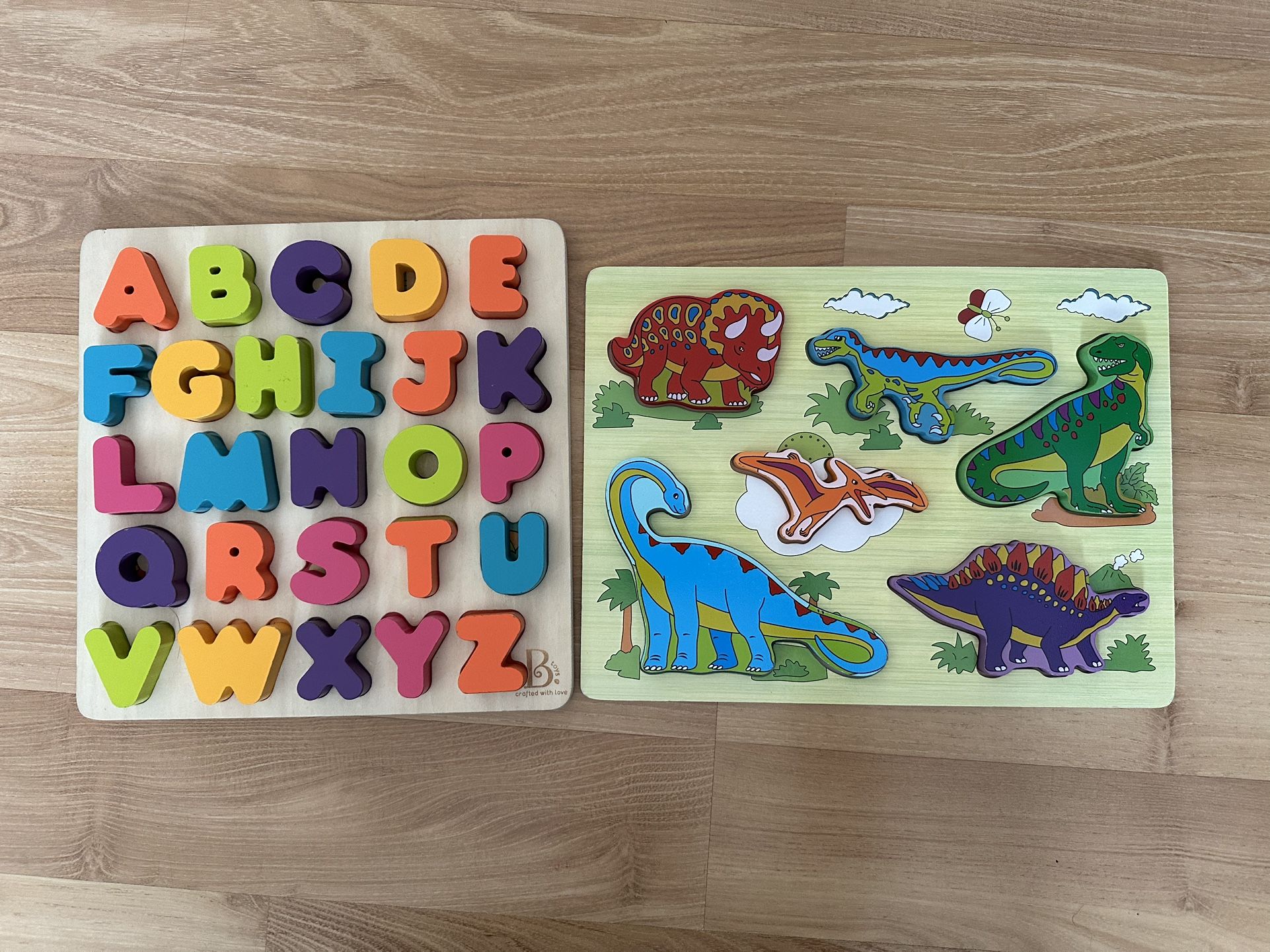 ABC & Dinosaur Puzzle Bundle