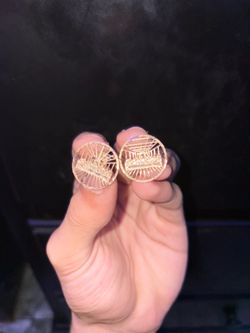 10k last supper earrings