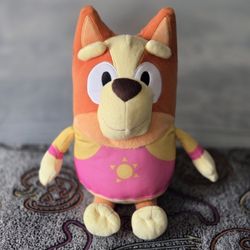 Bluey Talking Beach Bingo Talking Plush Toy WORKS