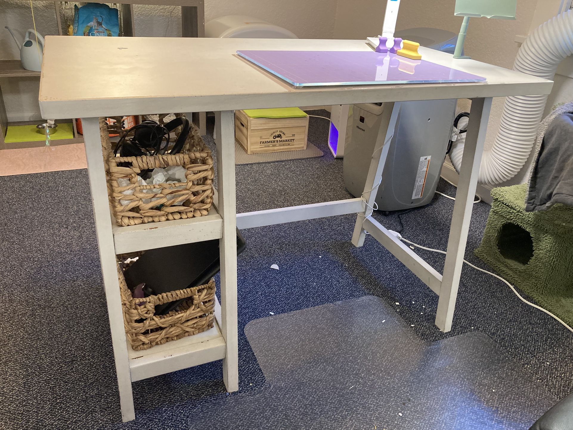 Farmhouse style wooden Desk