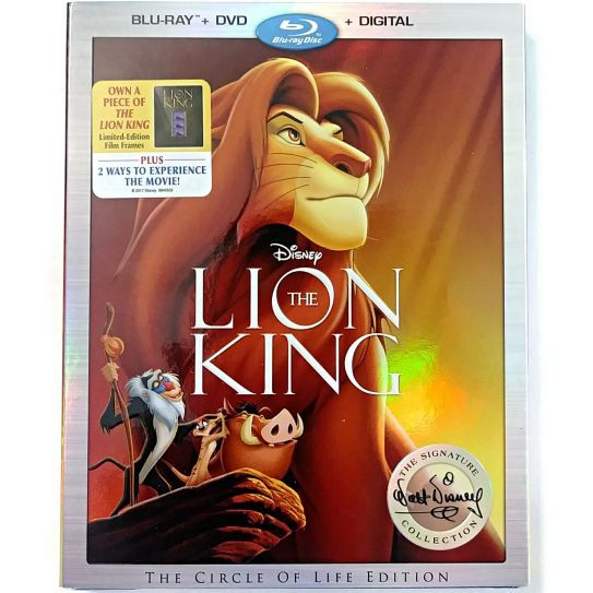 The Lion King - Circle of Life Edition (Blu-ray + DVD + Digital) 2017