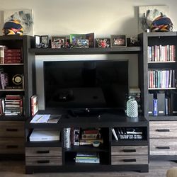 Tv Stand With Shelves 