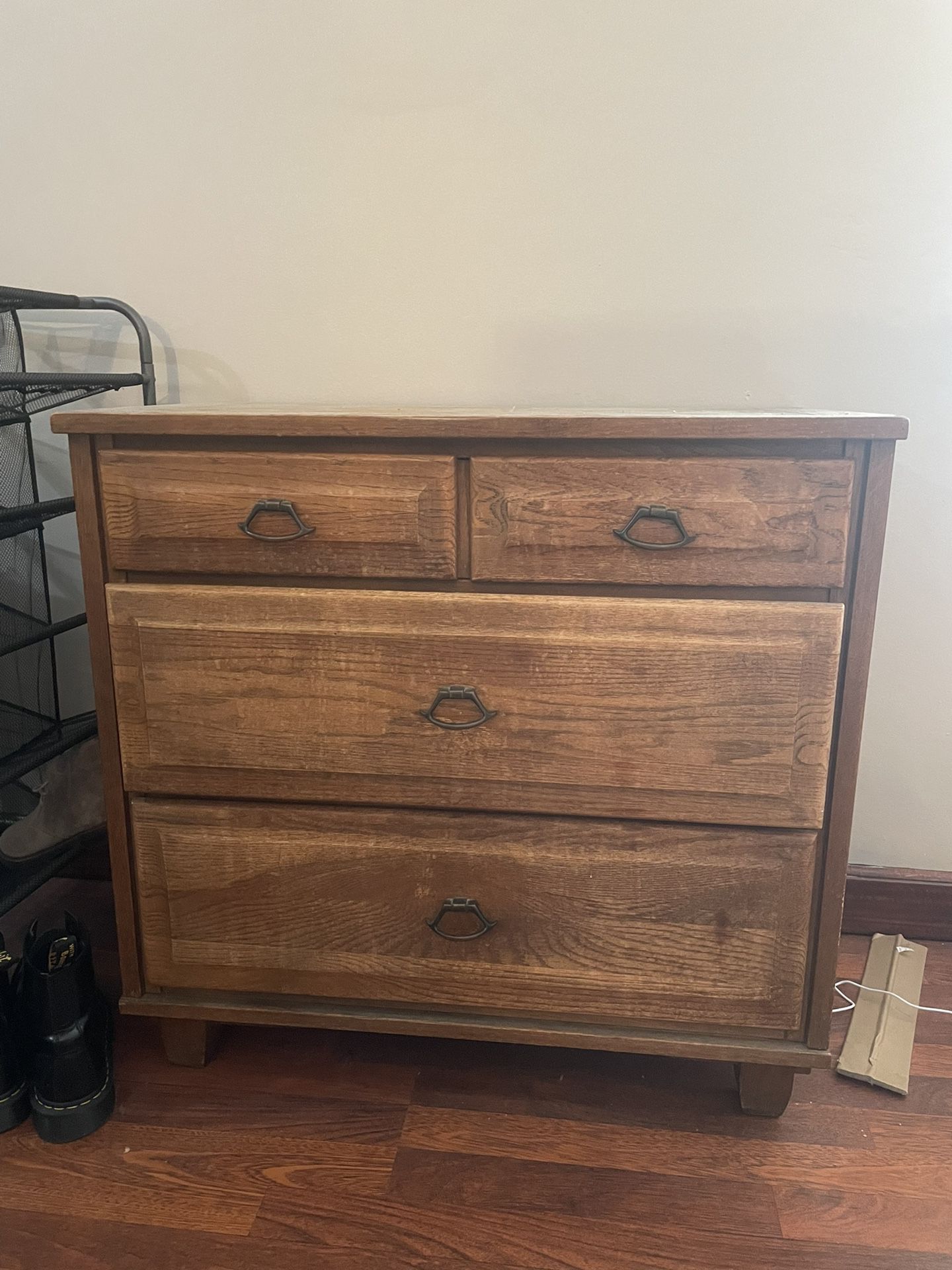 Brown Solid Wood Dresser