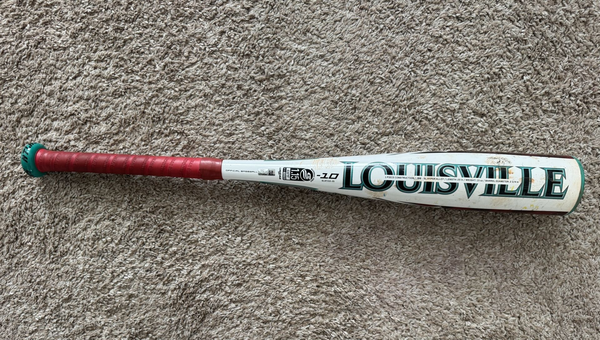 25” Drop 10 Louisville Slugger Atlas