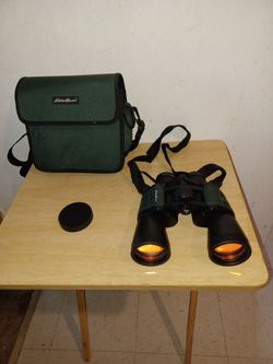 Eddie Bauer 10 x 50 Binoculars with Tote Bag