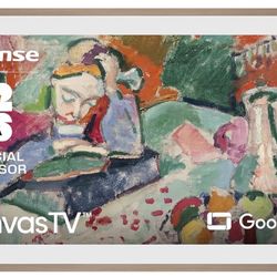 Hisense 55 inch 4K QLED CanvasTV Series DolbyVision HDR GoogleSmartTV