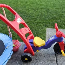 Push Bike And Rocker Good Conditions