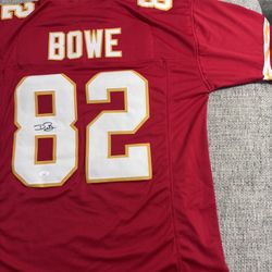 Dwayne Bowe Signed Autograph Custom Jersey - JSA Coa Sticker Only  Kansas City Chiefs