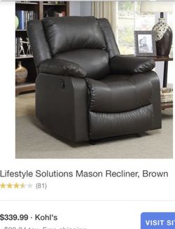 Lazy boy recliner chair