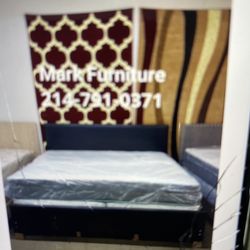 King Bed With Mattress 