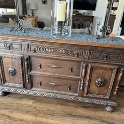 Vintage Spanish Sideboard 