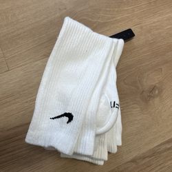 Nike White socks