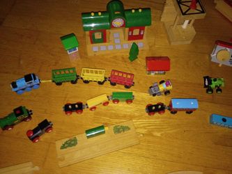 BRIO Wooden Train Set with Accessories