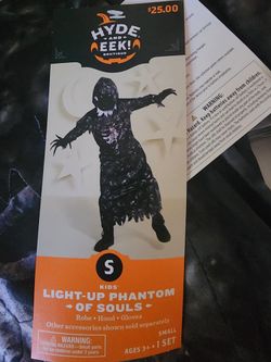 Light Up Phantom Of Souls Costume