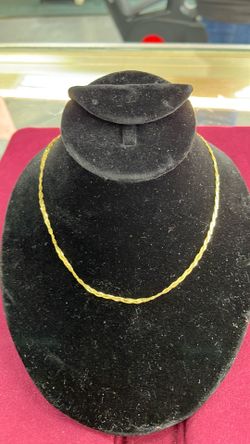 18K Gold Mesh Necklace 4.6 grams