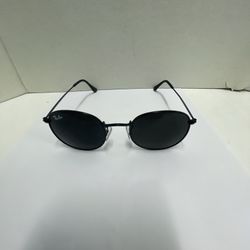 Vintage Ray-Ban RB3447 Sunglasses 50/21-140 Round Frame Italy - Black Ray Ban