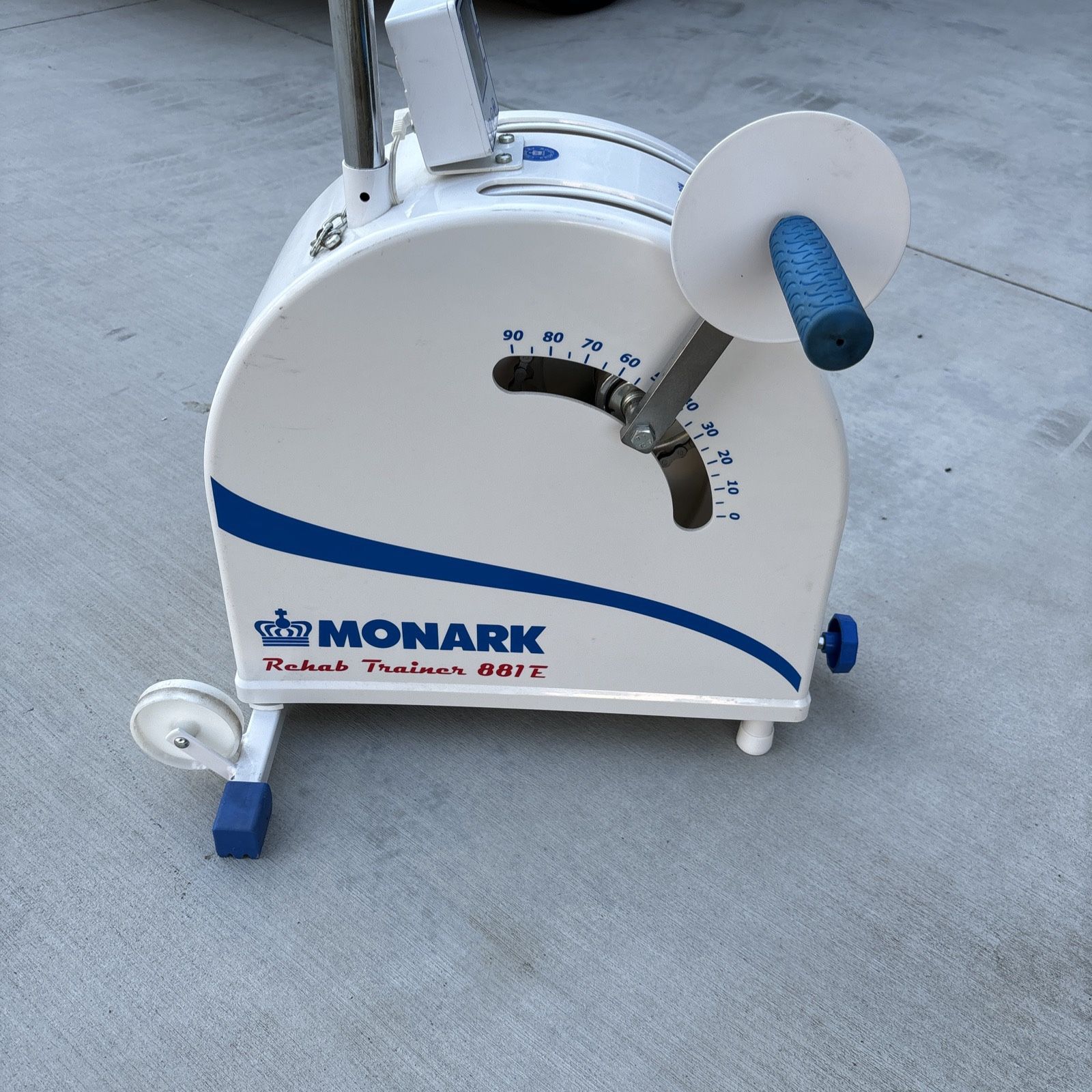 MONARK 881 E UPPER BODY ERGOMETER REHAB HAND CYCLE TRAINER