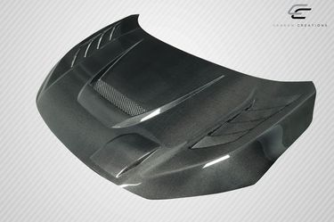 Blemished 2016-2021 Honda Civic Carbon Creations Time Attack Hood - 1 Piece