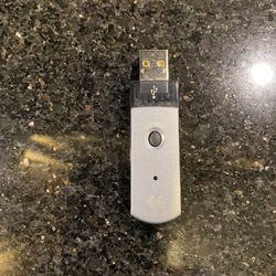 USB Receiver (only) for Logitech Cordless Optical Mouse for Notebooks-Silver