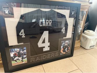 Raiders Derek Carr signed Jersey