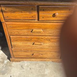 Oak Wood Dresser