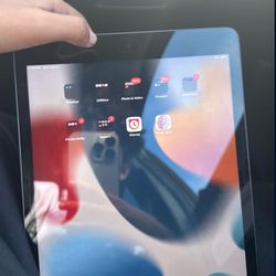 Apple iPad (9th Generation): with A13 Bionic chip, 10.2-inch Retina Display, 64GB, Wi-Fi, 12MP front/8MP Back Camera, Touch ID, 