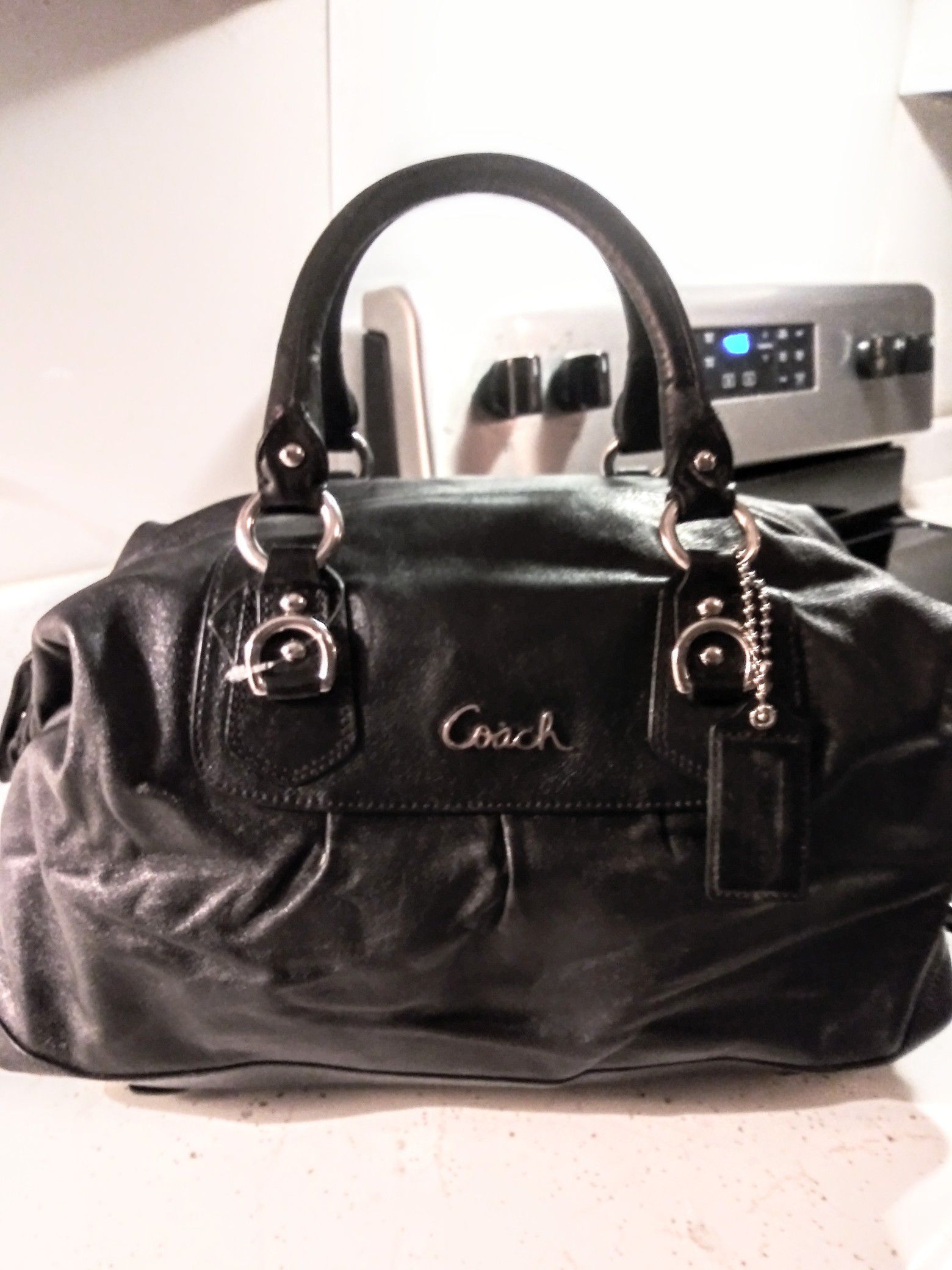 Authentic Leather Coach purse
