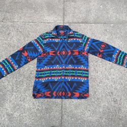 Polo Ralph Lauren Southwestern Navajo Indian Aztec Jacket Shirt