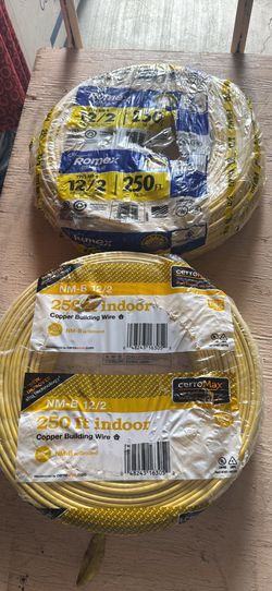 Electric Wire 12/2 25’ new Made in USA