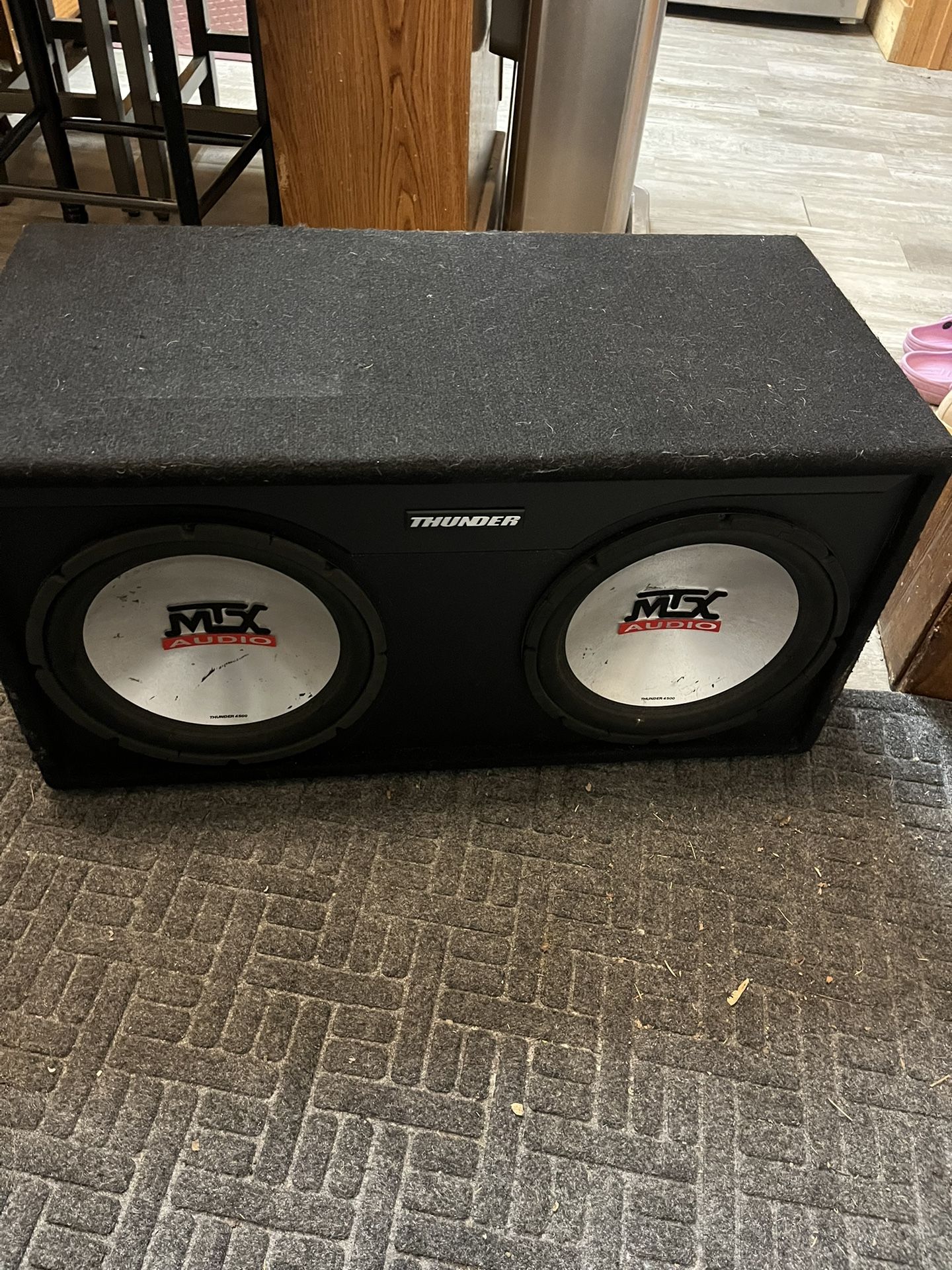 2, 12in Mtz Subs And Amp