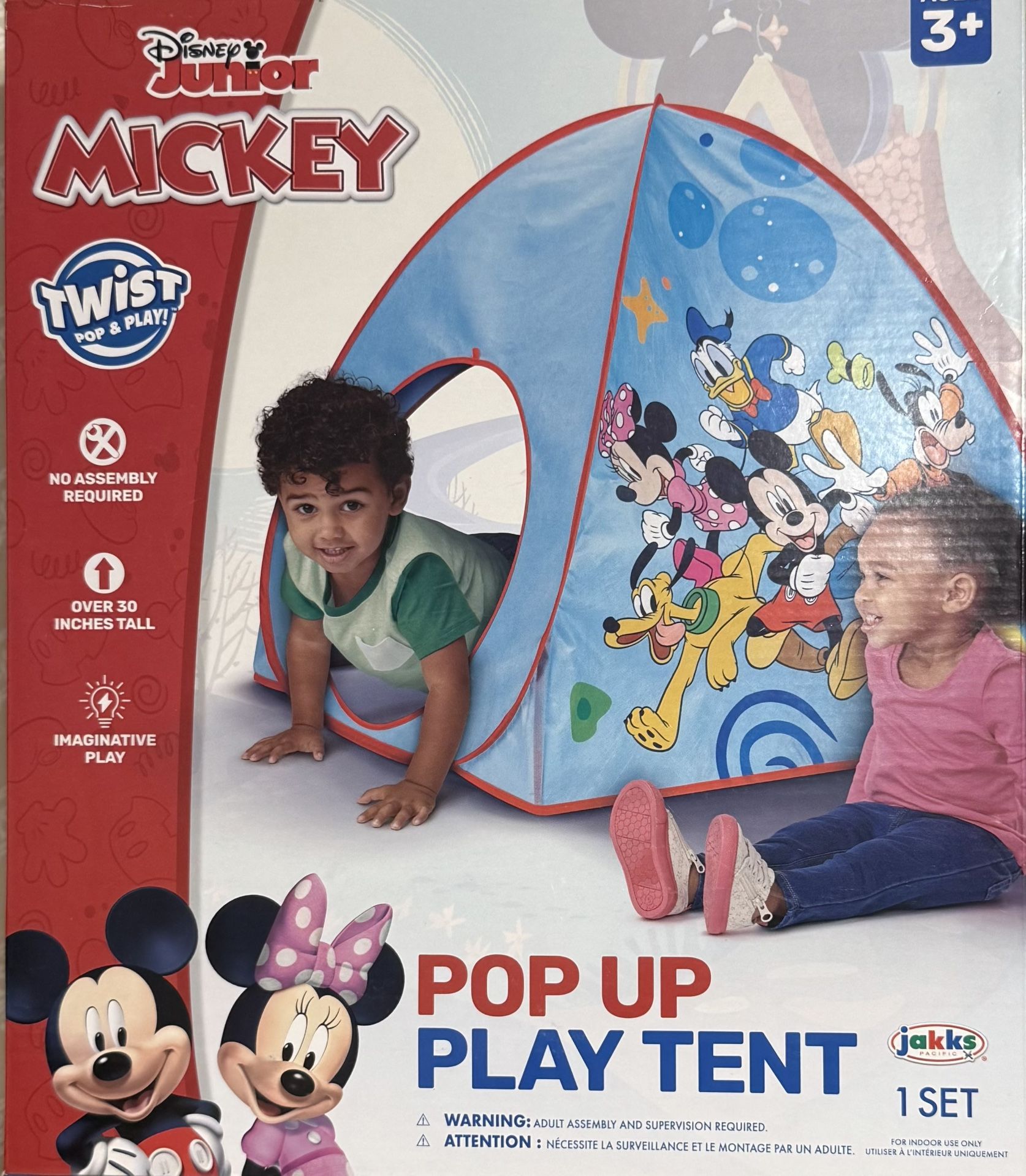 Mickey Pop Up Play Tent
