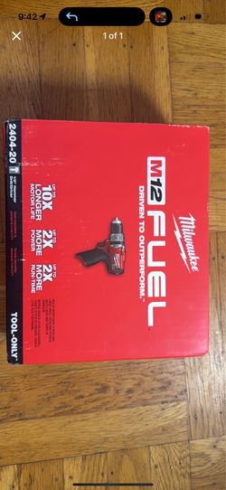 Milwaukee M12 FUEL 2404-20 Drill/Driver Tool-Only
